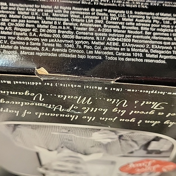 I Love Lucy Episode 30 Vitameatavegmin Barbie 1997 Mattel - Picture 10 of 14